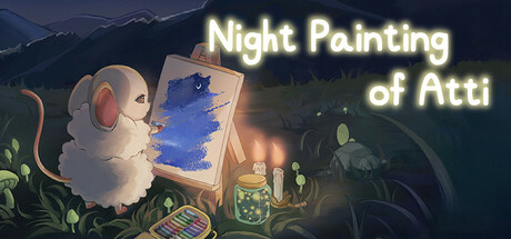 阿缇的夜晚画作(Night Painting of Atti)