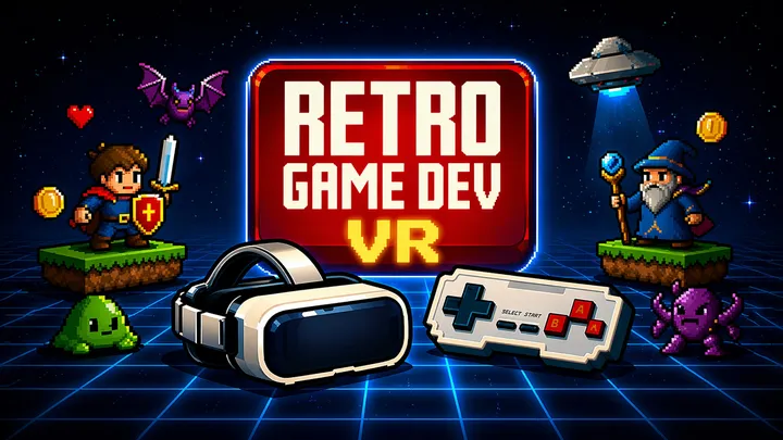 《复古游戏开发 VR》RetroGameDev VR