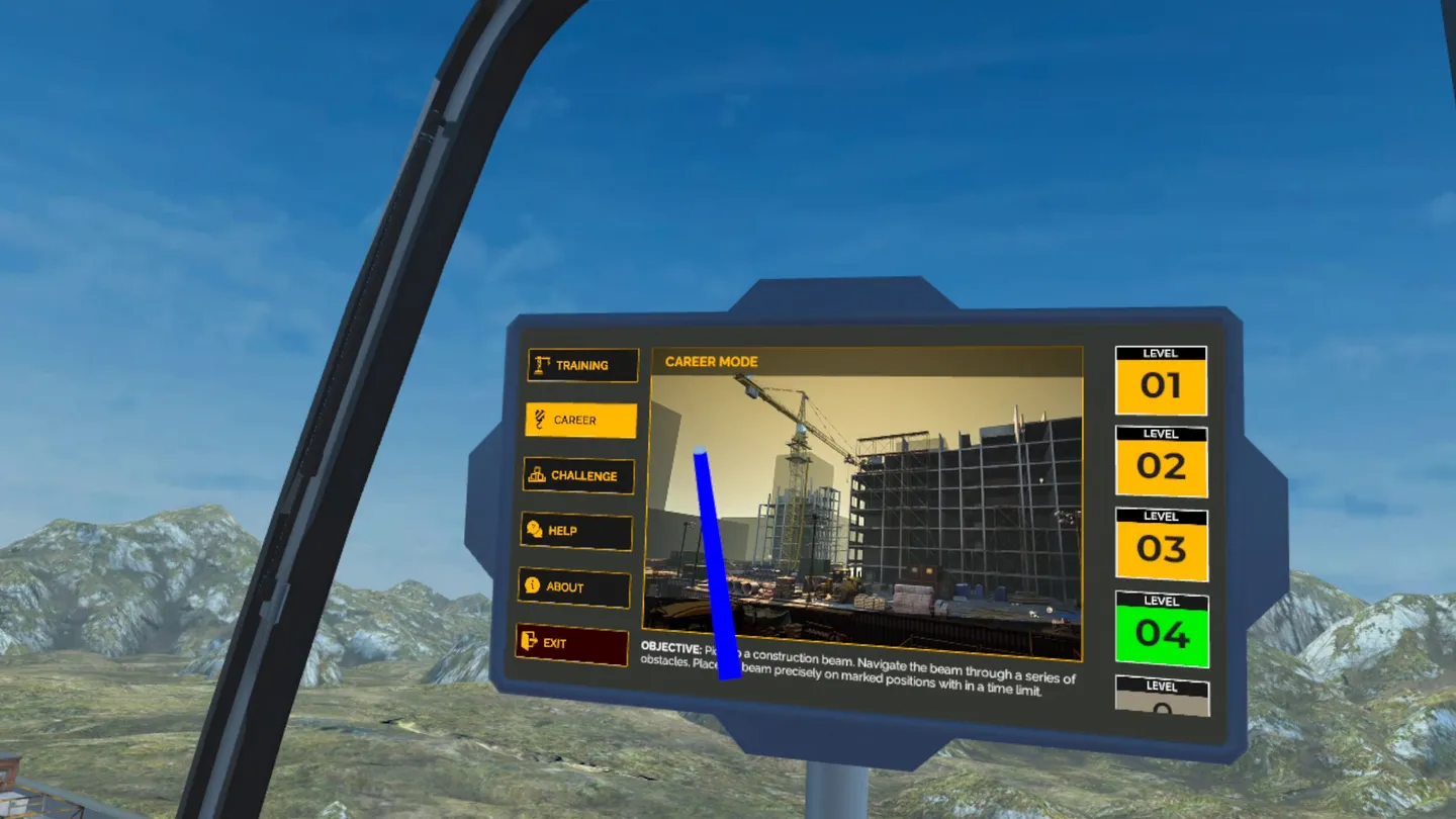 《塔式起重机模拟器》Tower Crane Simulator