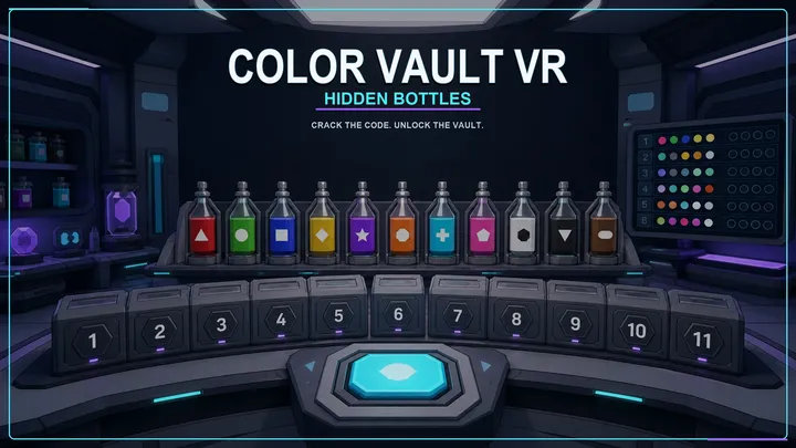《颜色密室 VR：藏瓶解谜》Color Vault VR：Hidden Bottles