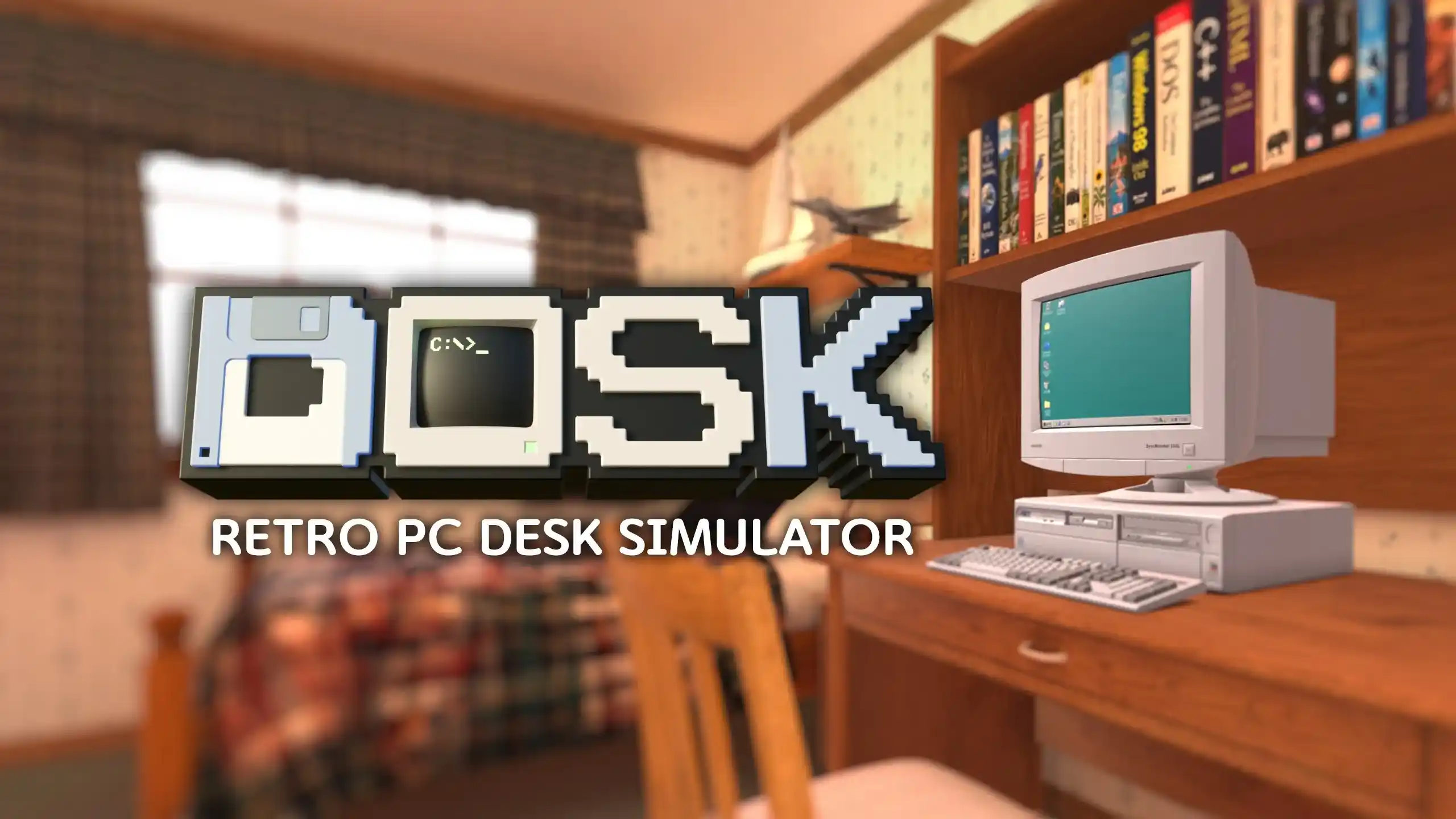 《复古电脑桌模拟器》DOSK – Retro PC Desk Simulator