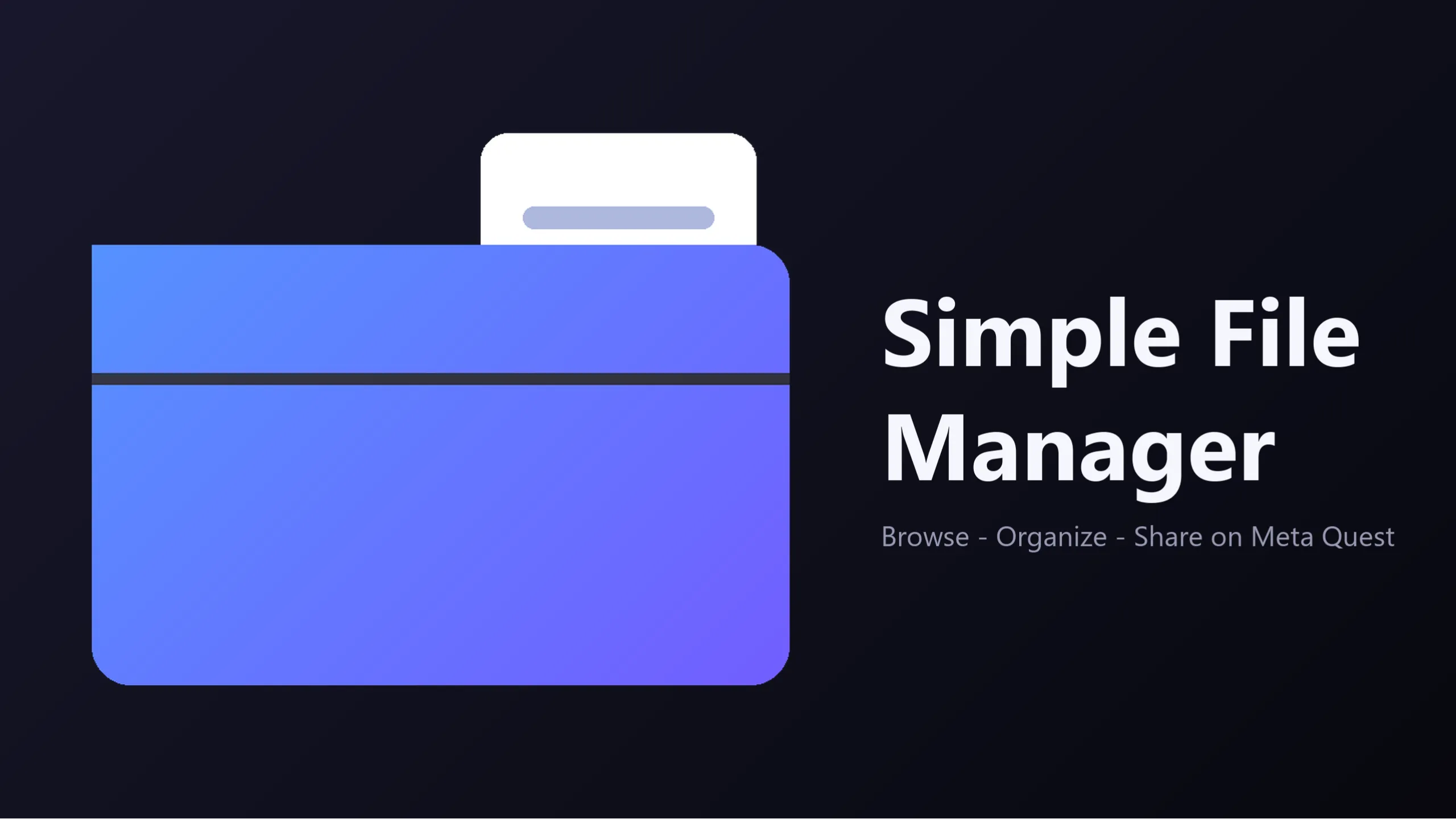 《简易文件管理器》Simple File Manager